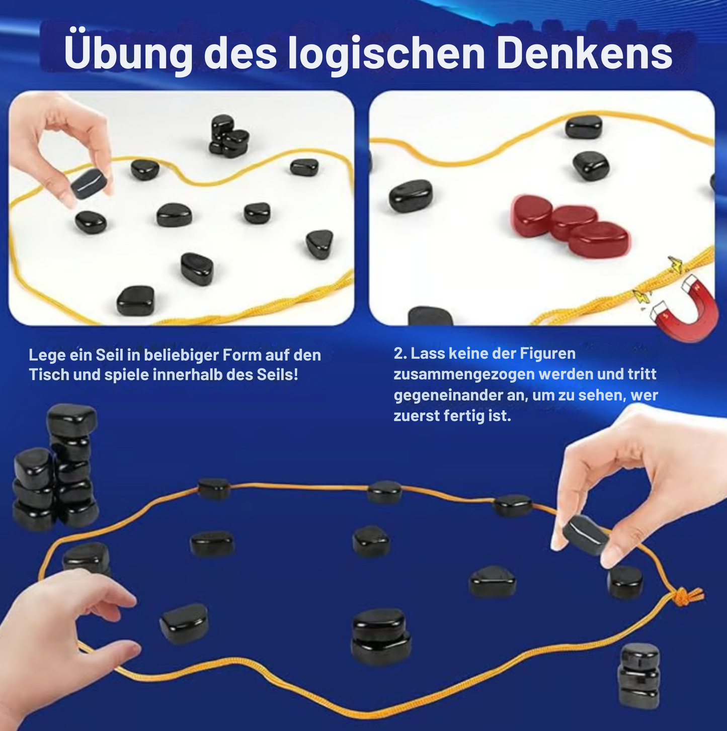 Magnetisches Schachspiel