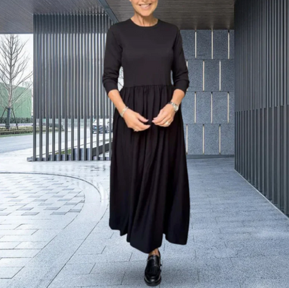 Lea® | Midi-Kleid mit langen Ärmeln für die Übergangszeit